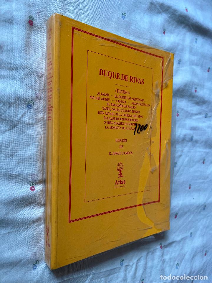 Libros de segunda mano: DUQUE DE RIVAS. TEATRO, EDICIONES Atlas, PRECINTADO - Foto 2