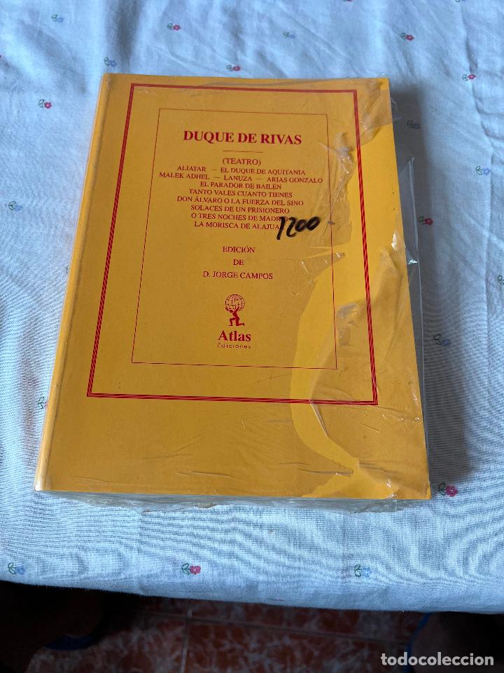 Libros de segunda mano: DUQUE DE RIVAS. TEATRO, EDICIONES Atlas, PRECINTADO - Foto 1