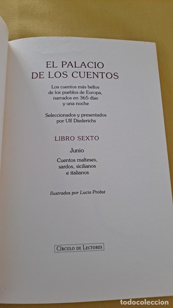 Libros de segunda mano: ULF DIEDERICHS - EL PALACIO DE LOS CUENTOS (JUNIO) - CIRCULO DE LECTORES 1996 - Foto 4