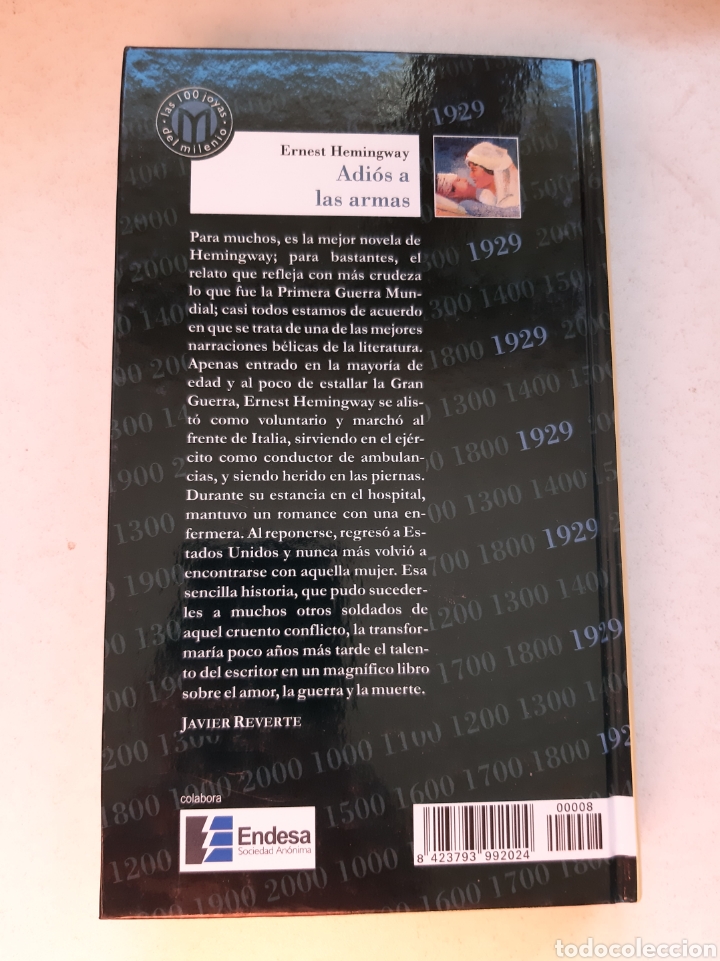 Libros de segunda mano: ADI&Oacute;S A LAS ARMAS - Ernest Hemingway - Foto 2