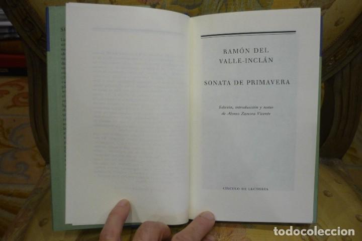 Libros de segunda mano: SONATA DE PRIMAVERA, DE RAM&Oacute;N DEL VALLE-INCL&Aacute;N. C&Iacute;RCULO DE LECTORES 1991. - Foto 5