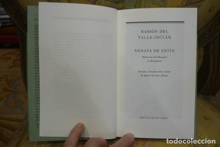 Libros de segunda mano: SONATA DE EST&Iacute;O, DE RAM&Oacute;N DEL VALLE-INCL&Aacute;N. C&Iacute;RCULO DE LECTORES 1991. - Foto 5