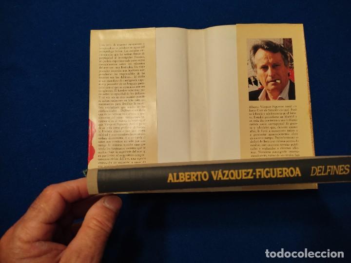 Libros de segunda mano: DELFINES A. Vazquez-Figueroa C&iacute;rculo de Lectores 1992 - Foto 4