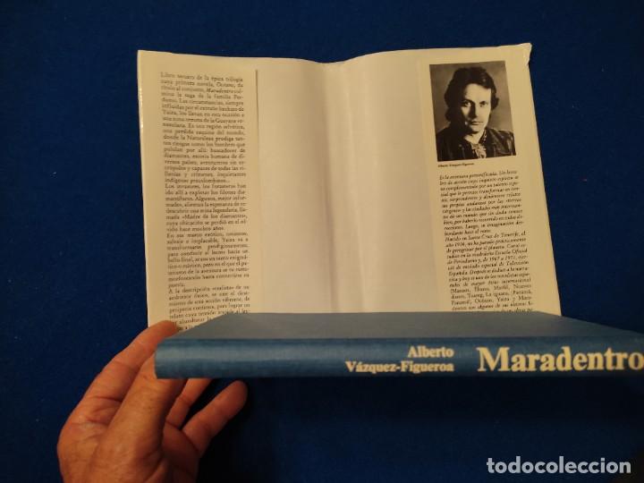 Libros de segunda mano: MARADENTRO A. Vazquez-Figueroa C&iacute;rculo de Lectores 1986 - Foto 3