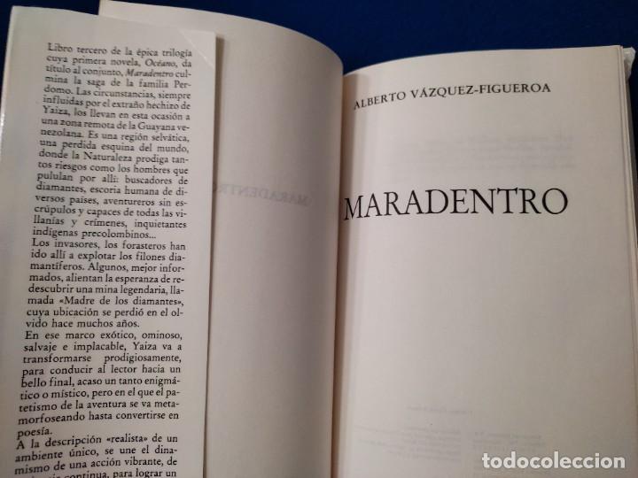 Libros de segunda mano: MARADENTRO A. Vazquez-Figueroa C&iacute;rculo de Lectores 1986 - Foto 4