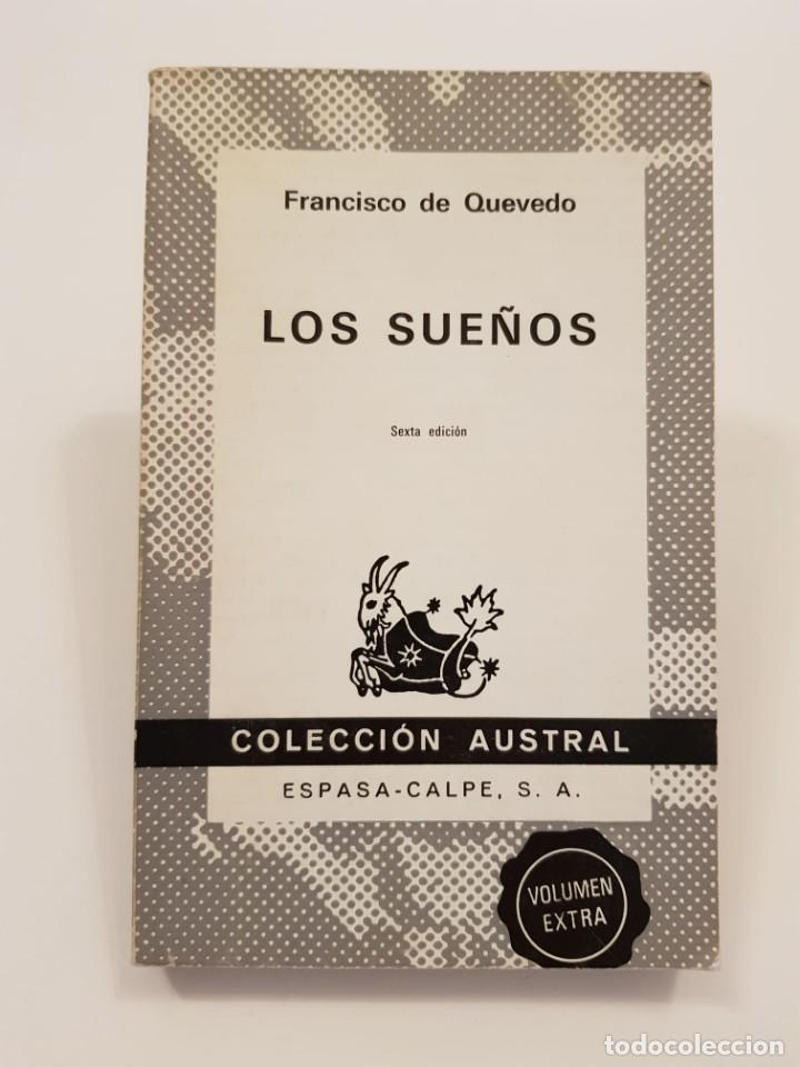 Libros de segunda mano: Los sue&ntilde;os.- Francisco de Quevedo.- Espasa-Calpe, 1974. - Foto 1