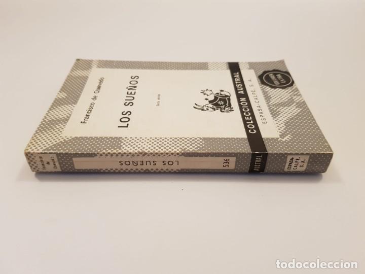 Libros de segunda mano: Los sue&ntilde;os.- Francisco de Quevedo.- Espasa-Calpe, 1974. - Foto 2