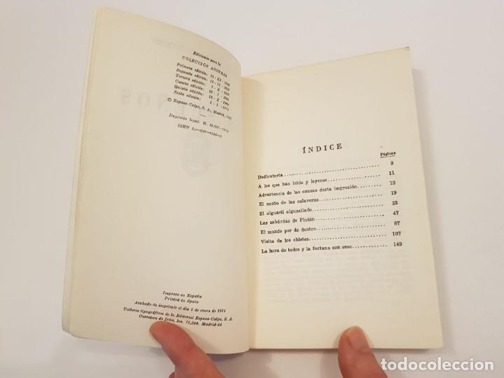 Libros de segunda mano: Los sue&ntilde;os.- Francisco de Quevedo.- Espasa-Calpe, 1974. - Foto 5