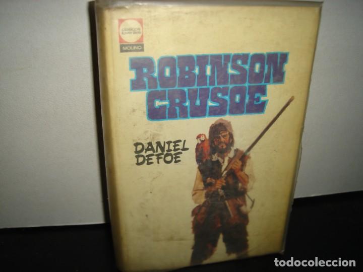 Libros de segunda mano: 24- ROBINSON CRUSOE - DANIEL DEFOE - EDITORIAL MOLINO - 1969 - Foto 1