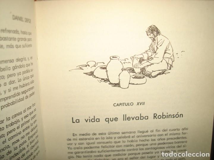 Libros de segunda mano: 24- ROBINSON CRUSOE - DANIEL DEFOE - EDITORIAL MOLINO - 1969 - Foto 7
