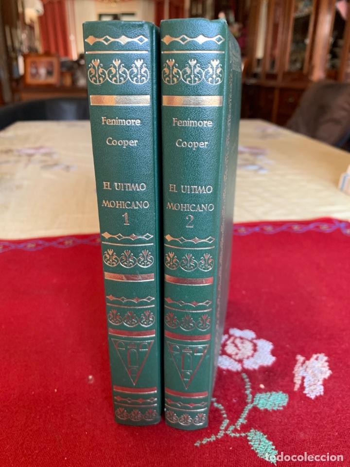 Libros de segunda mano: El &uacute;ltimo mohicano. Tomo I y II. Fenimore Cooper. - Foto 2