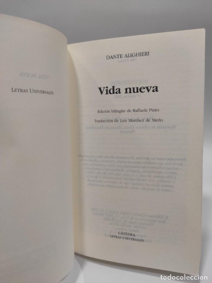 Libros de segunda mano: VIDA NUEVA - Date Alighieri - Editorial C&aacute;tedra - Foto 5