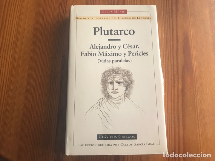 Libros de segunda mano: Plutarco. Alejandro y C&eacute;sar. Fabio M&aacute;ximo y Pericles. Vidas paralelas. Sin abrir - Foto 1