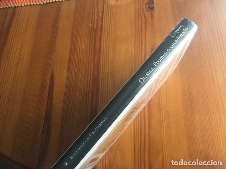 Libros de segunda mano: Esquilo. Orestea. Prometeo encadenado. Sin abrir - Foto 3