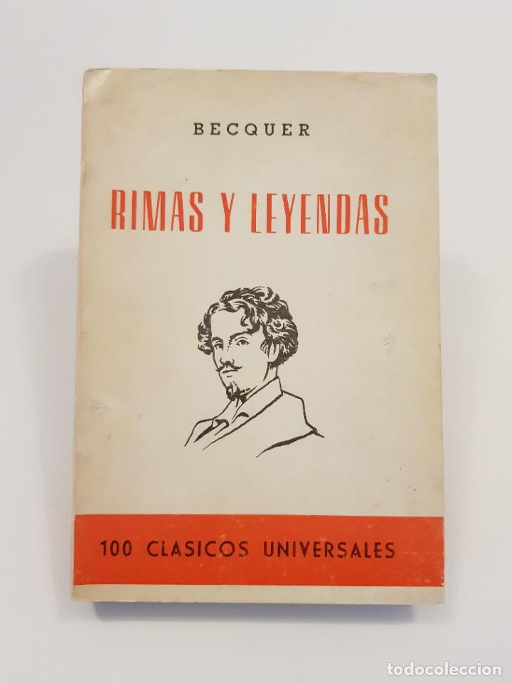 Libros de segunda mano: Rimas y Leyendas.- B&eacute;cquer.- J. P&eacute;rez del Hoyo Ed., 1969 - Foto 1