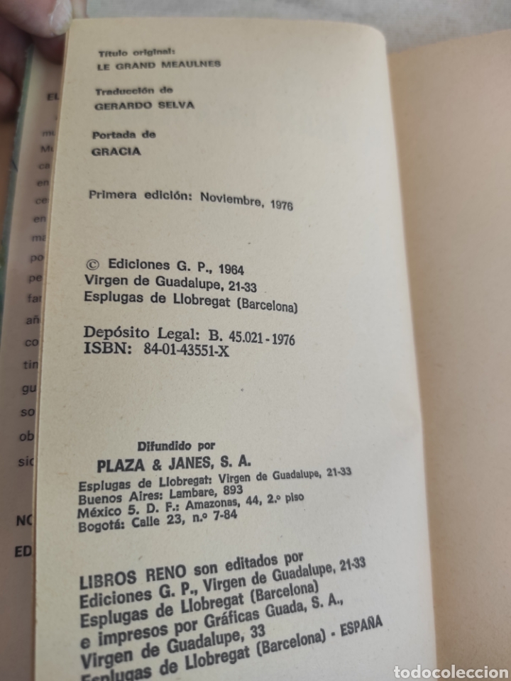 Libros de segunda mano: El gran Meaulnes - Foto 4