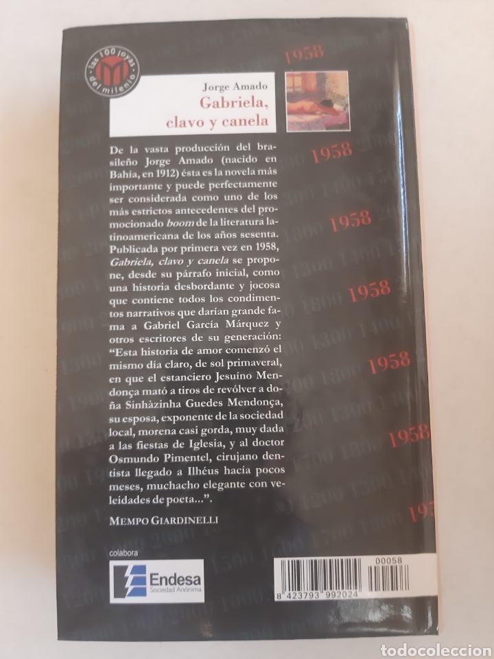Libros de segunda mano: GRABIELA CLAVO Y CANELA - Jorge Amado - Foto 2