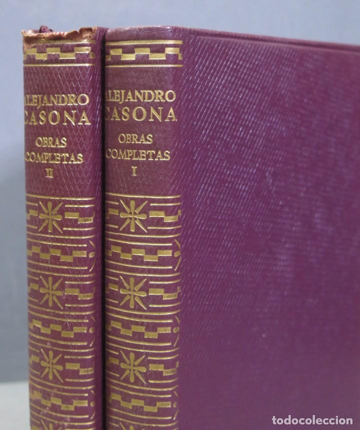 Libros de segunda mano: 1961.- OBRAS COMPLETAS. CASONA. AGUILAR. 2 TOMOS - Foto 2