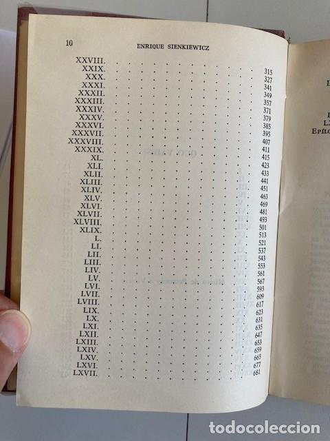 Libros de segunda mano: QUO VADIS? ENRIQUE SIENKIEWICZ a&ntilde;o 1969 - Foto 7