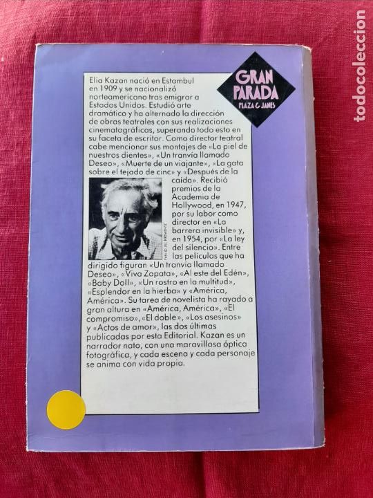 Libros de segunda mano: El hombre de Anatolia - Kazan, Elia - Foto 2