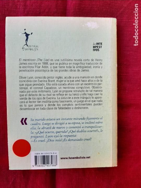 Libros de segunda mano: El mentiroso - James, Henry - Foto 2