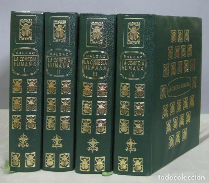 Libros de segunda mano: 1968.- LA COMEDIA HUMANA. BALZAC. EDAF 4 TOMOS. COMPLETA - Foto 1