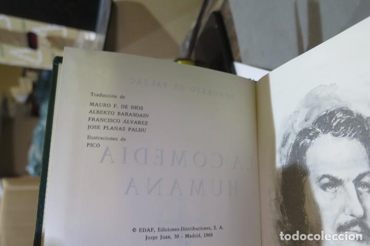 Libros de segunda mano: 1968.- LA COMEDIA HUMANA. BALZAC. EDAF 4 TOMOS. COMPLETA - Foto 3