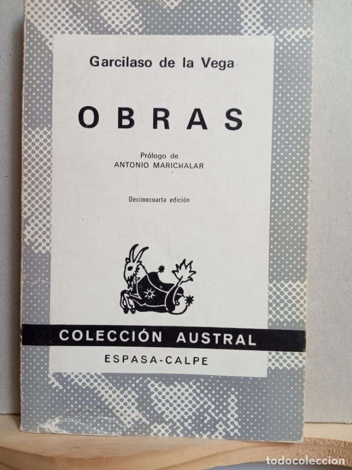 Libros de segunda mano: OBRAS. Garcilaso de la Vega. Colecci&oacute;n Austral - Foto 1