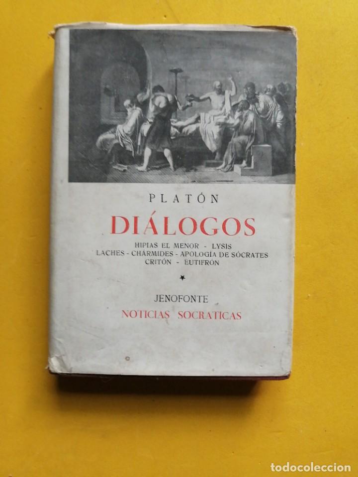 Libros de segunda mano: Di&aacute;logos por Platon - Foto 1