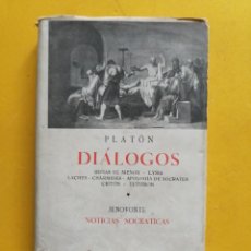 Libros de segunda mano: DIÁLOGOS POR PLATON. Lote 350297404