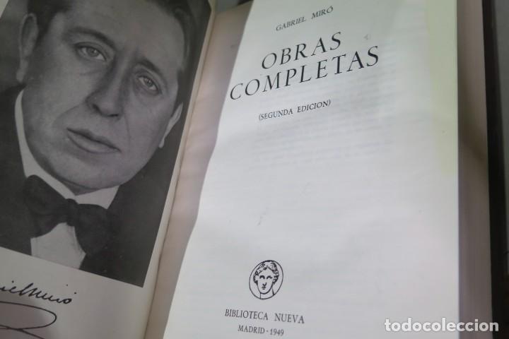 Libros de segunda mano: 1949.- OBRAS COMPLETAS. MIRO. NUEVA - Foto 2