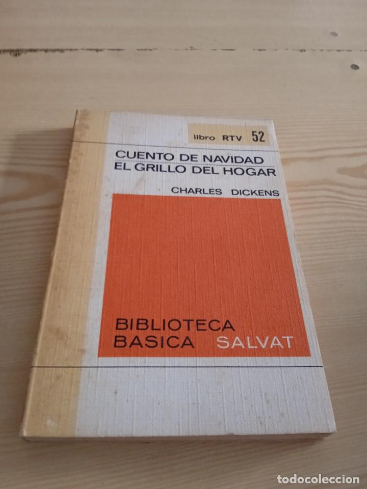 Libros de segunda mano: G-135 LIBRO CUENTOS DE NAVIDAD EL GRILLO DEL HOGAR CHARLES DICKENS - Foto 1