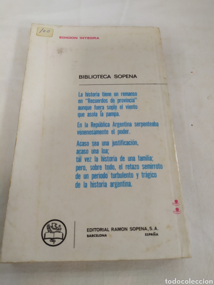 Libros de segunda mano: Recuerdos de Provincia de Editorial Ram&oacute;n Sopena - Foto 2