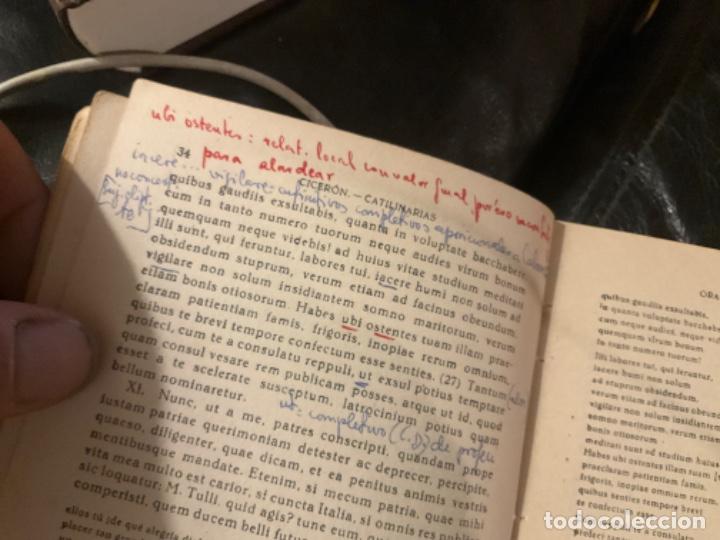 Libros de segunda mano: Catilinarias de Ciceron. Editorial Gredos. - Foto 5