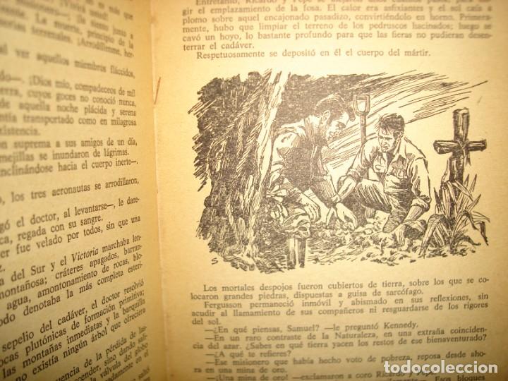 Libros de segunda mano: 26- JULIO VERNE - CINCO SEMANAS EN GLOBO - 1959 - Foto 4