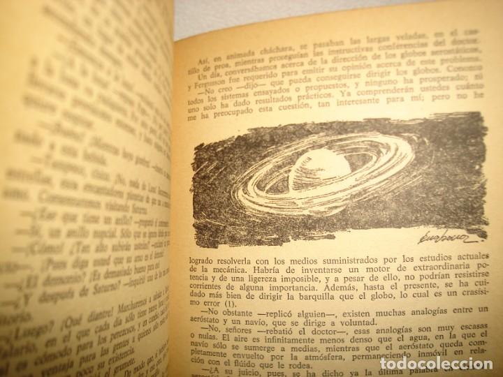 Libros de segunda mano: 26- JULIO VERNE - CINCO SEMANAS EN GLOBO - 1959 - Foto 5