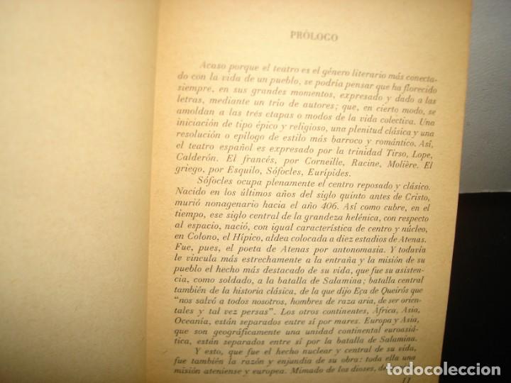 Libros de segunda mano: 26- AYAX, ANTIGONA, EDIPO REY - S&Oacute;FOCLES - Foto 3