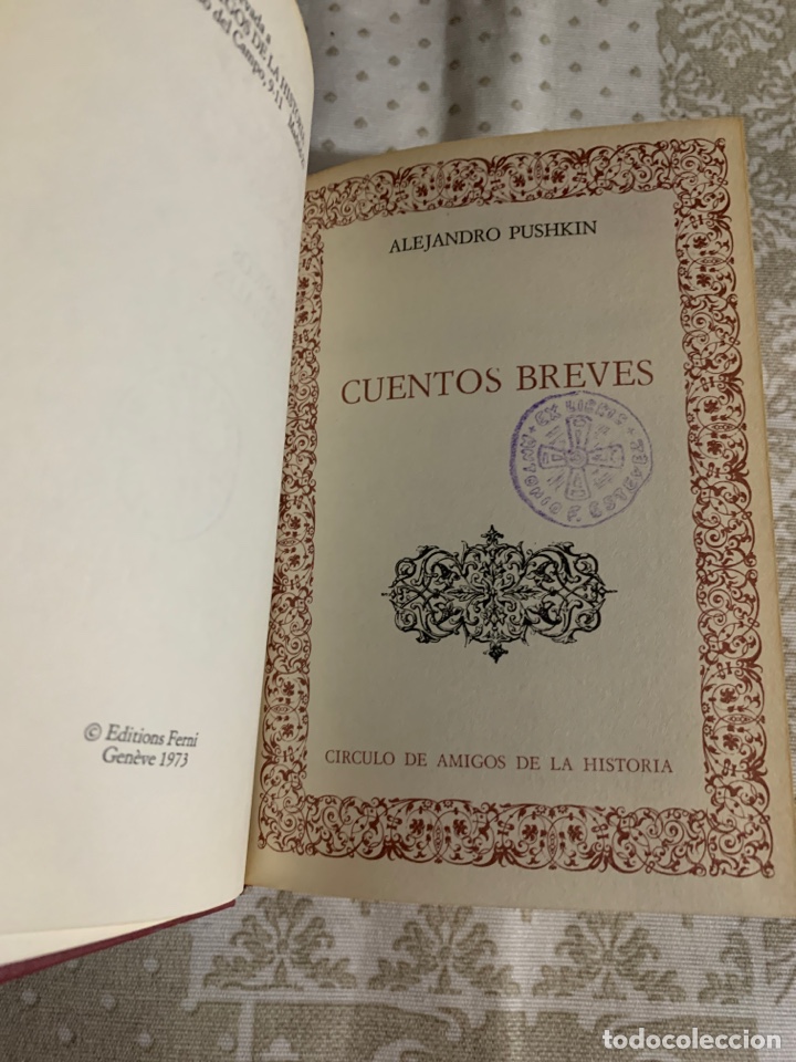 Libros de segunda mano: Cuentos Breves. Alejandro Pushkin. - Foto 6