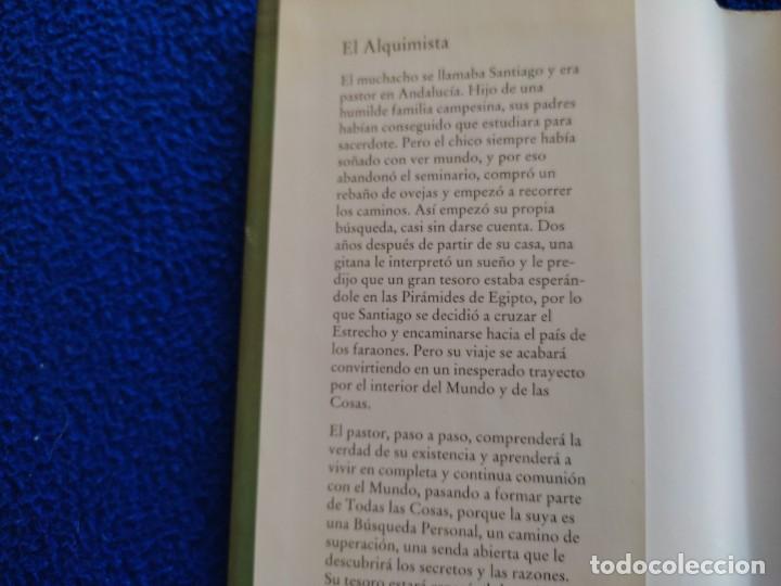 Libros de segunda mano: El Alquimista Paulo Coelho C&iacute;rculo de Lectores 1996 - Foto 5