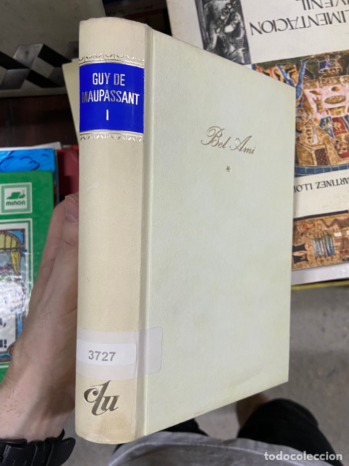 Libros de segunda mano: ESCO17 GUY DE MAUPASSANT, Bel Ami, libro de biblioteca - Foto 1