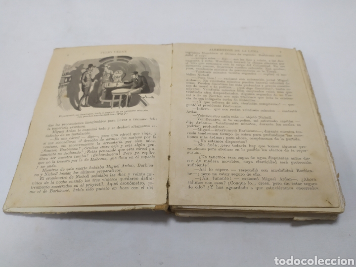 Libros de segunda mano: Alrededor de la luna de Julio Verne - Foto 3