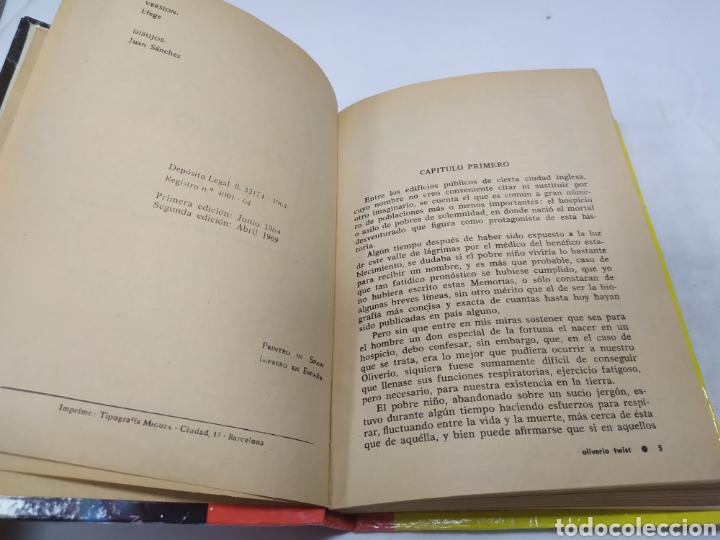 Libros de segunda mano: Oliver Twist, editorial Campos, 1964 - Foto 3