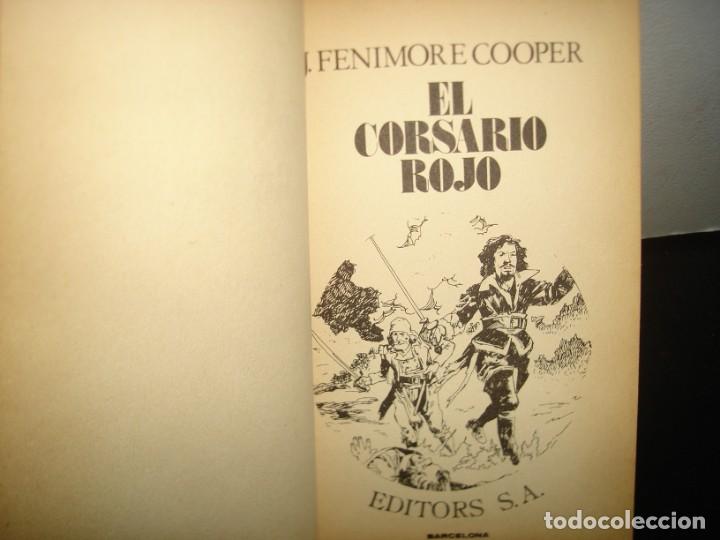 Libros de segunda mano: 31- EL CORSARIO ROJO - J. FENIMORE COOPER - Foto 3