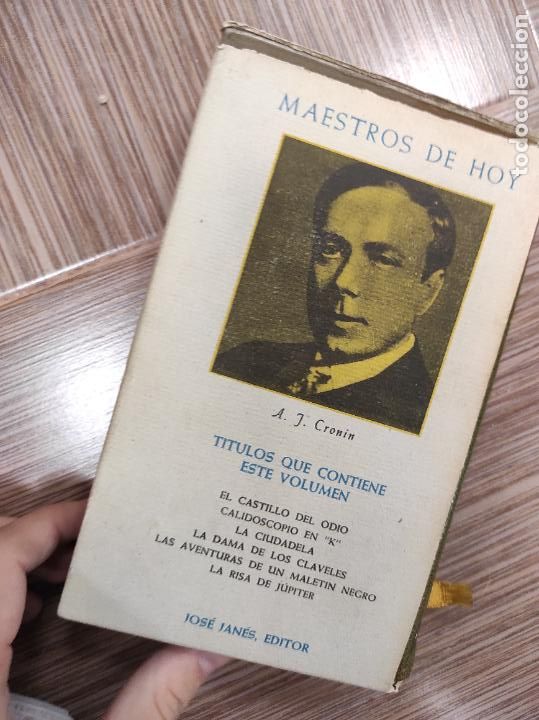 Libros de segunda mano: Obras.- Cronin, Archibald Joseph - Foto 2