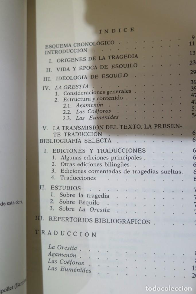 Libros de segunda mano: La Orest&iacute;a. Esquilo - Foto 2