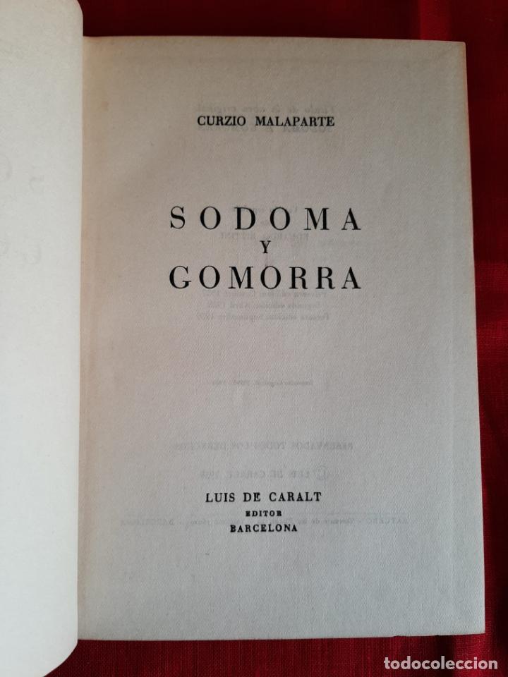 Libros de segunda mano: Sodoma y Gomorra - Malaparte, Curzio - Foto 1