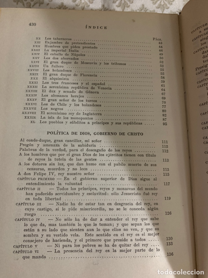 Libros de segunda mano: Obras escogidas de Francisco de Quevedo. - Foto 8