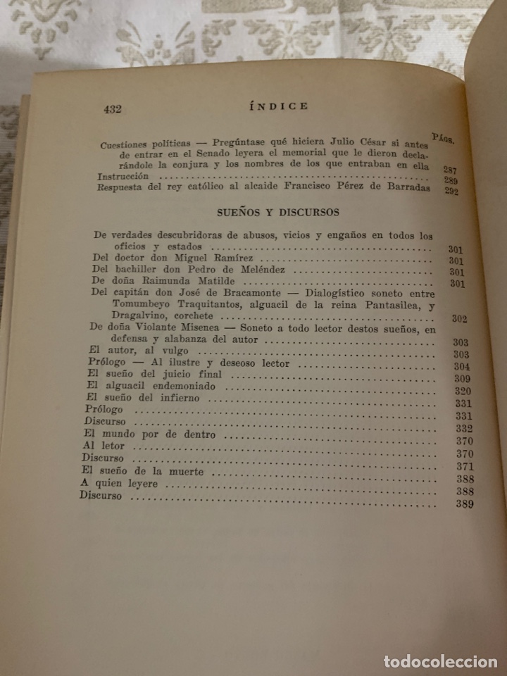 Libros de segunda mano: Obras escogidas de Francisco de Quevedo. - Foto 10