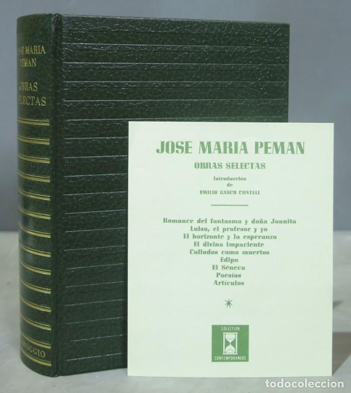 Libros de segunda mano: 1973.- OBRAS SELECTAS. PEMAN. CARROGGIO - Foto 1