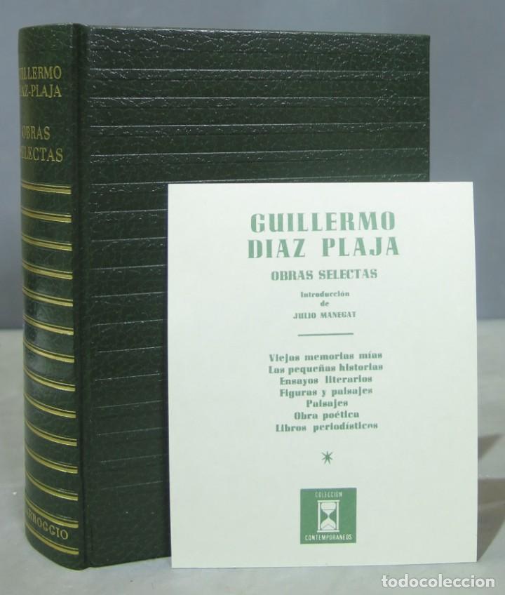 Libros de segunda mano: 1973.- OBRAS SELECTAS. DIAZ-PLAJA. CARROGGIO - Foto 1